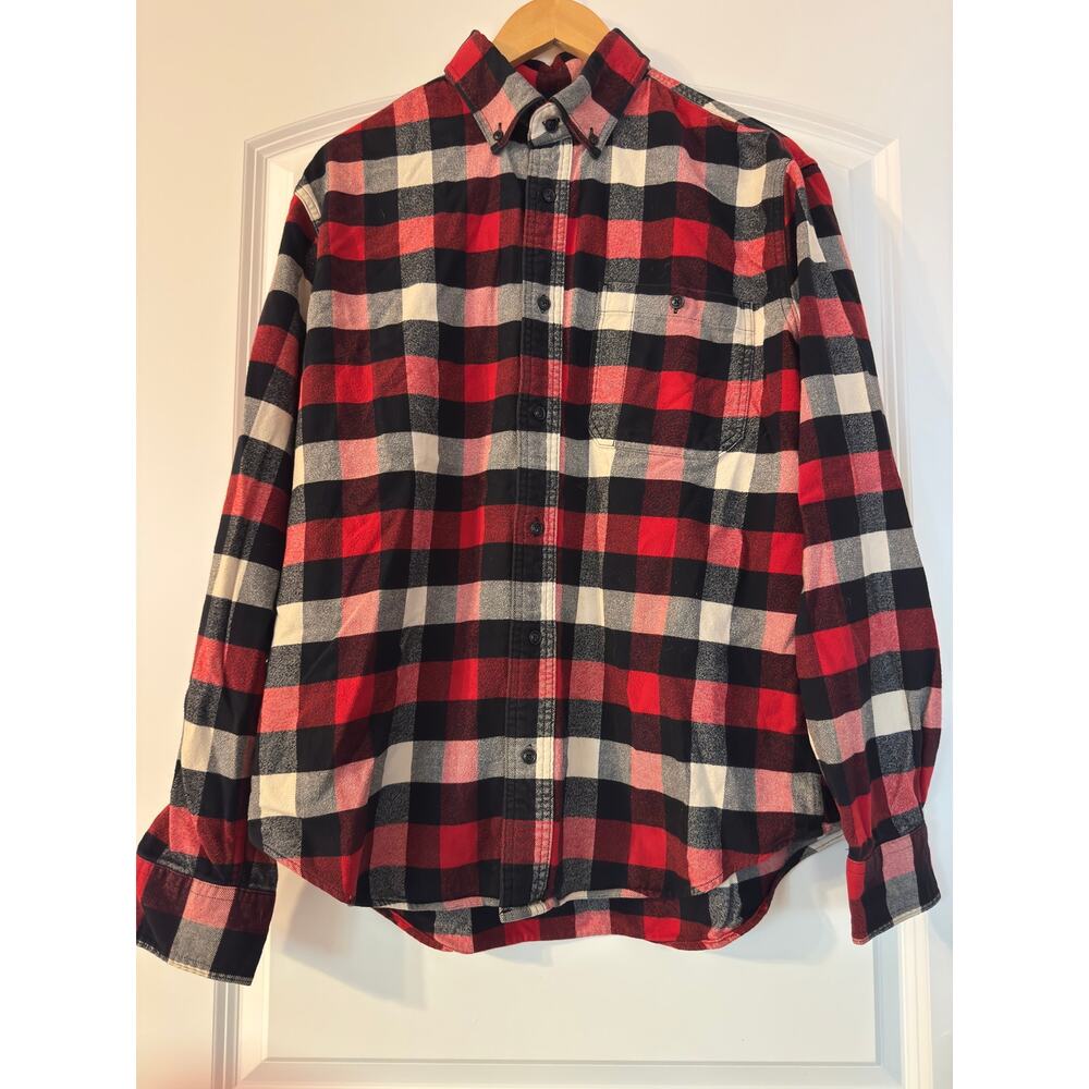 Woolrich Buffalo Plaid Flannel Button Up - Men's Large